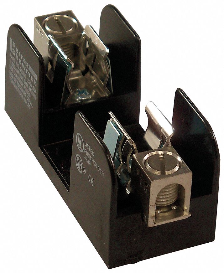 FUSE BLOCK, FITS INDUSTRIAL FUSE TYPE, 1 POLE, 0 TO 30 A, 250V AC/DC
