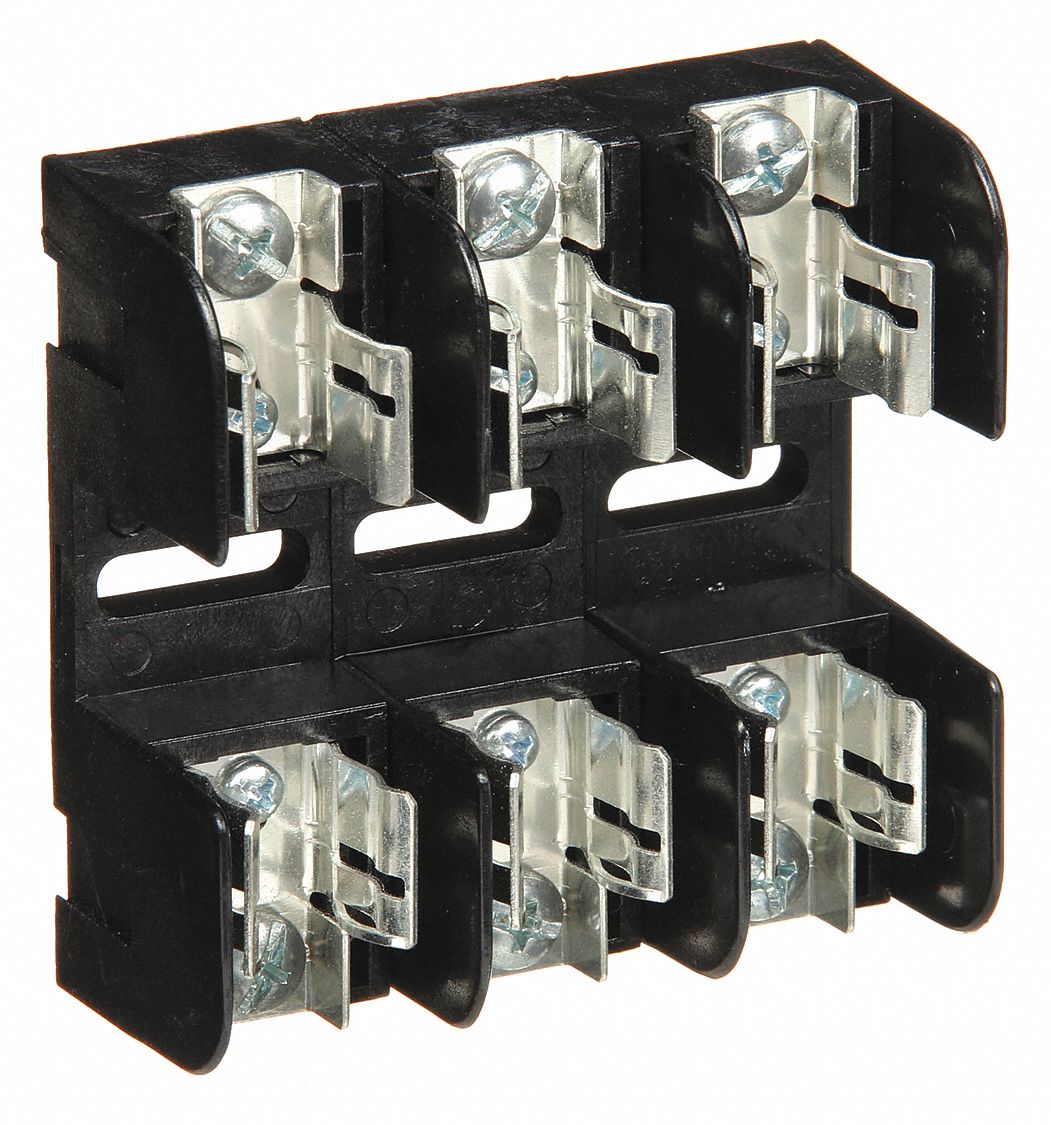 FUSE HOLDER,30A AC,250V,3 POLE,MOLD
