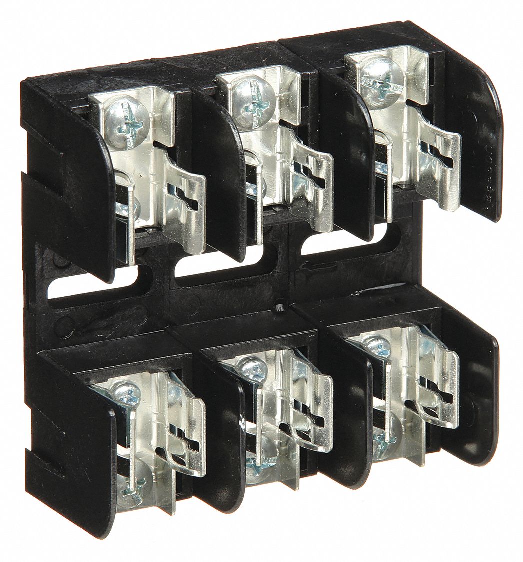 FUSE HOLDER,30A AC,250V,3 POLE,MOLD