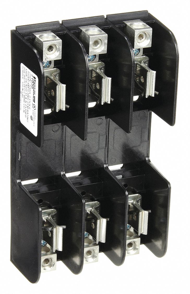 MERSEN, Fits Industrial Fuse Type, 3 Poles, Fuse Block 5LCZ521038