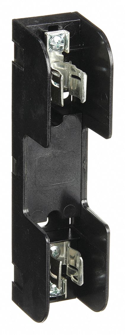 Fuse Block: Open Block Design, 1 Pole, 600 V AC, Pressure Plate, Non-Indicating