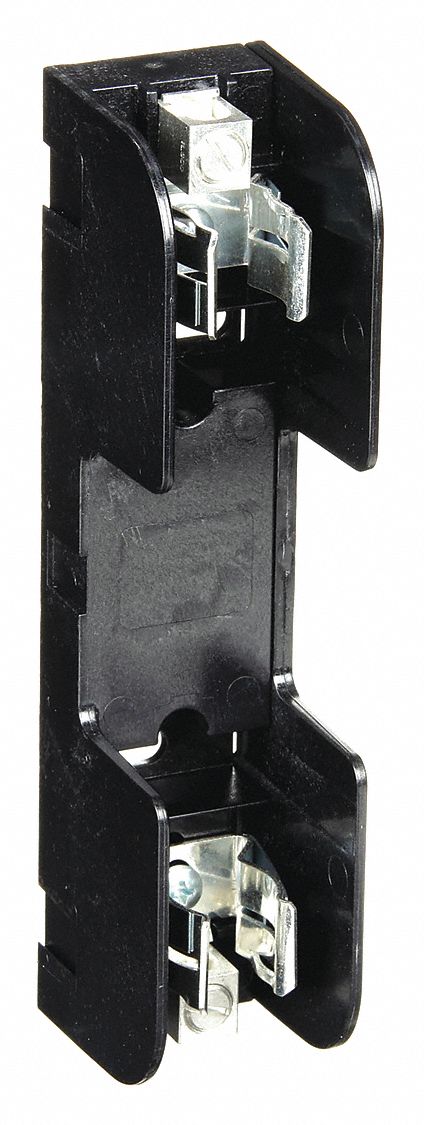 Fuse Block: Open Block Design, 1 Pole, 600 V AC, Box Lug, Non-Indicating