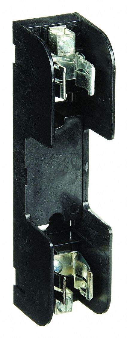 Fuse Block: Open Block Design, 1 Pole, 600 V AC, Box Lug, Non-Indicating
