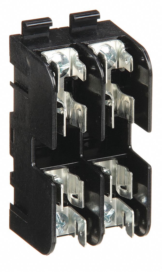 FUSE HOLDER,15A AC,600V,2 POLE,MOLD