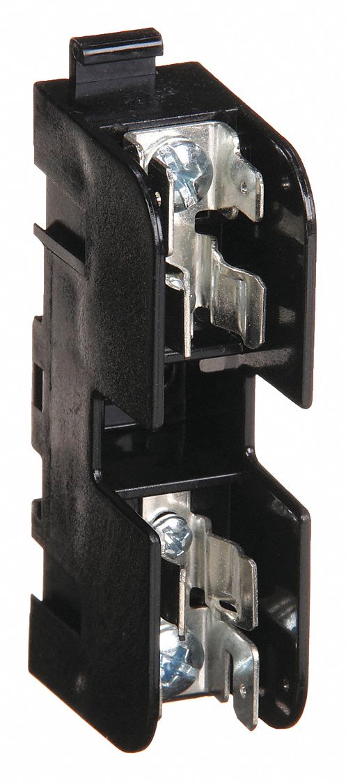 Fuse Block: Open Block Design, 1 Pole, 480 V AC, Quick Connect/Screw, Non-Indicating