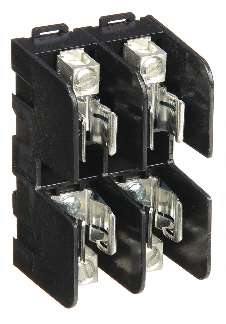 MERSEN Fuse Block, Industrial, 0 to 30A, Fuse UL Class J, 600V AC/DC