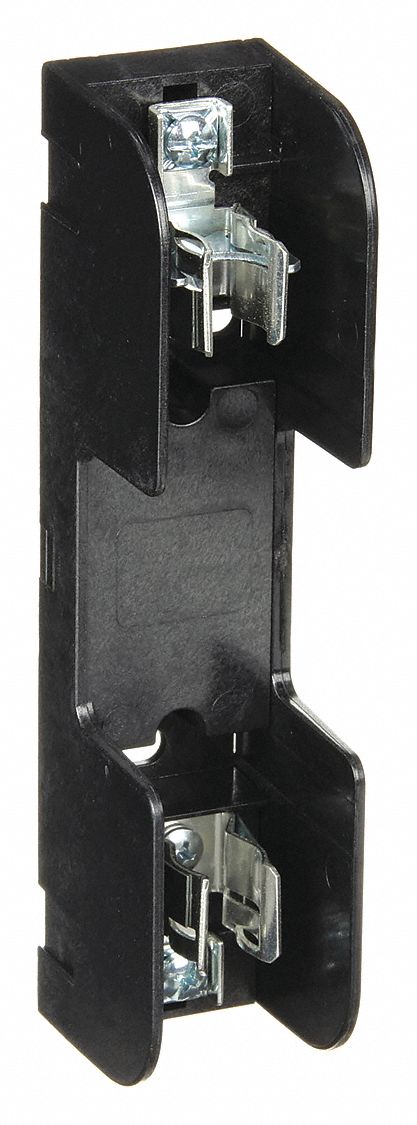 Fuse Block: Open Block Design, 1 Pole, 600 V AC, Pressure Plate, Non-Indicating
