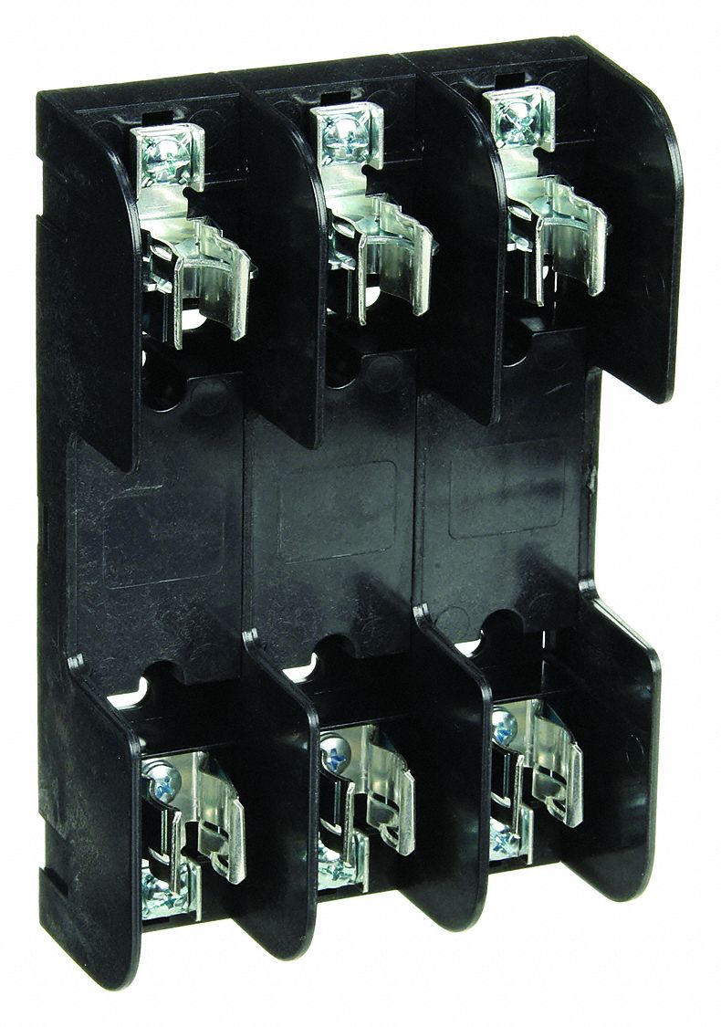 FUSE HOLDER,30A AC,600V,3 POLE,MOLD