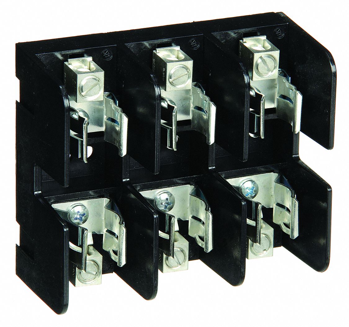 MERSEN, Fits Industrial Fuse Type, 3 Poles, Fuse Block 5LDL860608J
