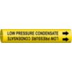 Low Pressure Condensate Snap-On Pipe Markers
