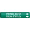 Potable Water Snap-On Pipe Markers