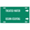 Treated Water Strap-On Pipe Markers