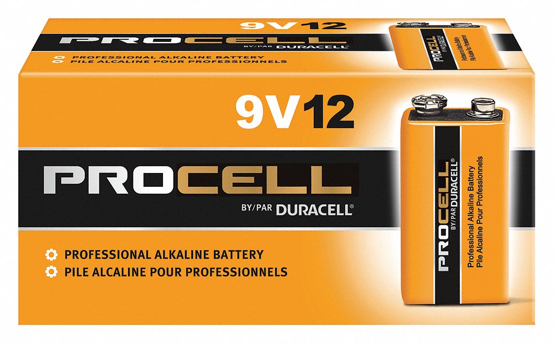 5LE24 - Standard Battery 9V Alkaline PK12