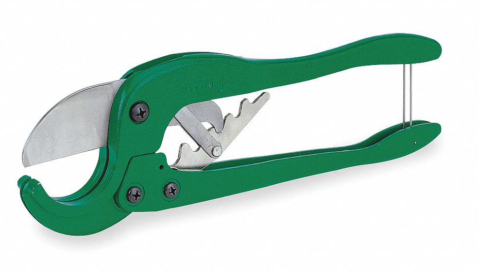 GREENLEE Pipe Cutter Cuts ABS/PE/PVC, Up to 2 in Cutting Capacity, 18