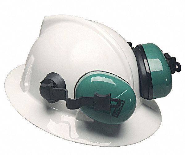 Ear Muffs, Hard Hat Mounted, 25dBA