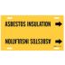 Asbestos Insulation Strap-On Pipe Markers