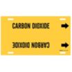 Carbon Dioxide Strap-On Pipe Markers