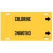 Chlorine Strap-On Pipe Markers