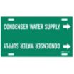 Condenser Water Supply Strap-On Pipe Markers