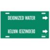 Deionized Water Strap-On Pipe Markers