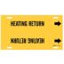 Heating Return Strap-On Pipe Markers