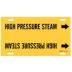 High Pressure Steam Strap-On Pipe Markers