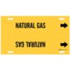 Natural Gas Strap-On Pipe Markers