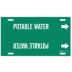 Potable Water Strap-On Pipe Markers