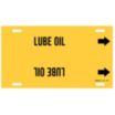 Lube Oil Strap-On Pipe Markers