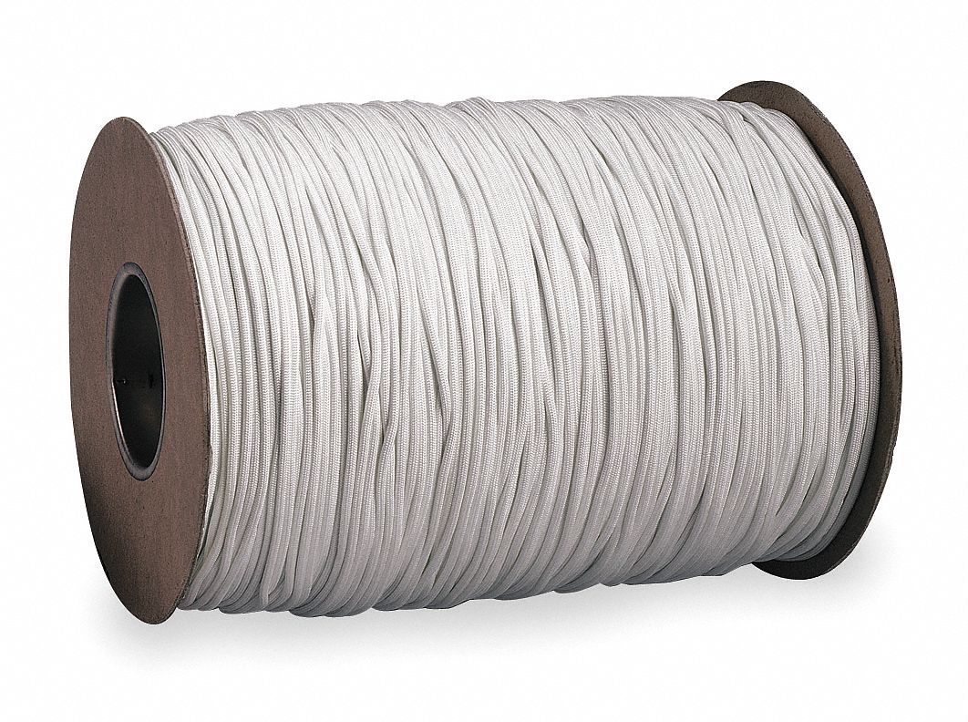 ABILITY ONE, Braid, 3/16 in Dia, General Purpose Utility Rope