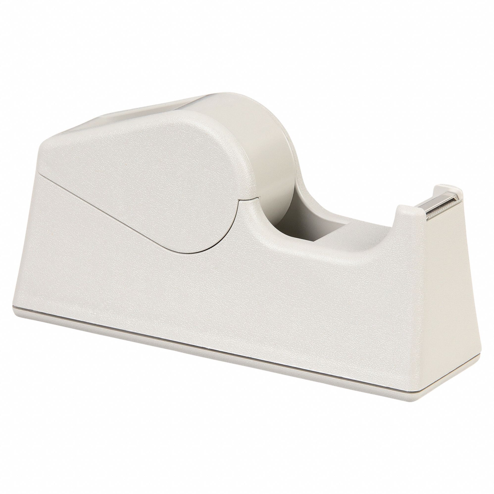 Tape Dispenser: 1 in Compatible Tape Wd - Max, Plastic, Manual