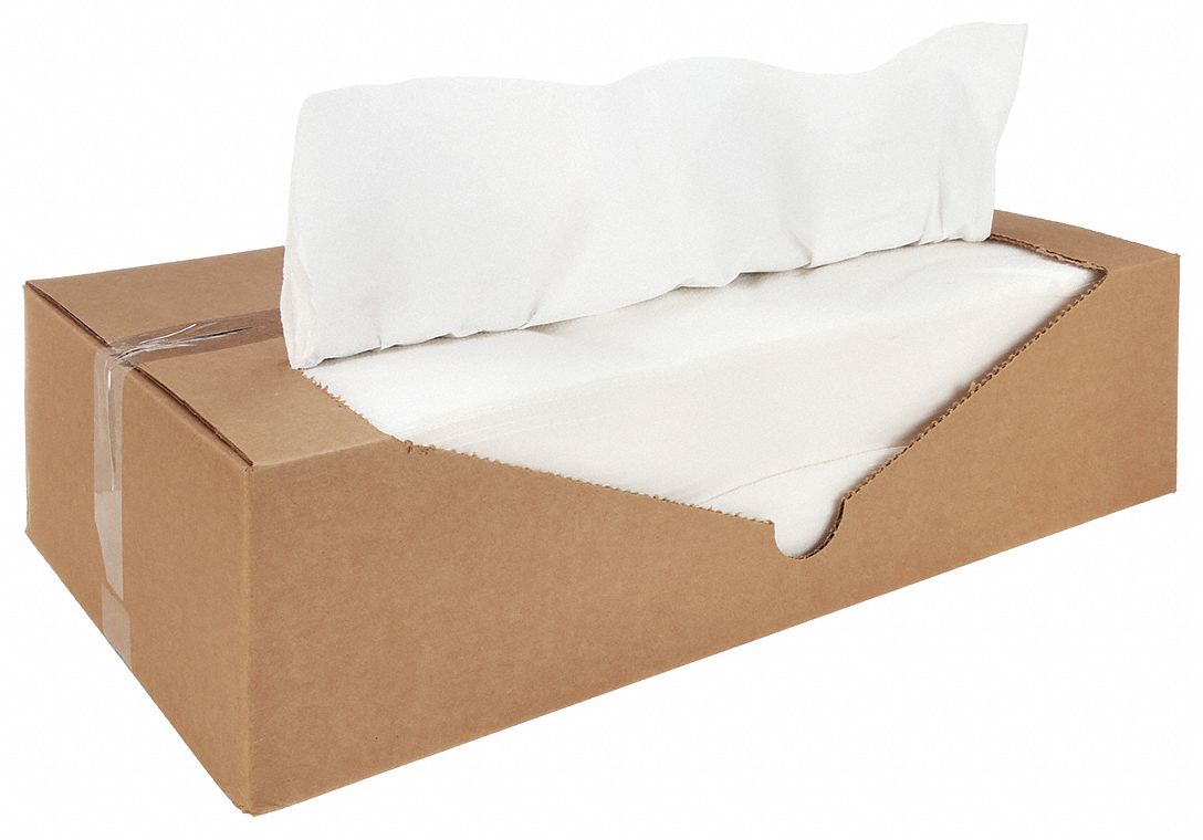 DISPOSABLE WIPES,AIRLAID,WHITE