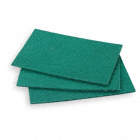 SCOURING PAD,GREEN,9-1/2IN L,6IN W,