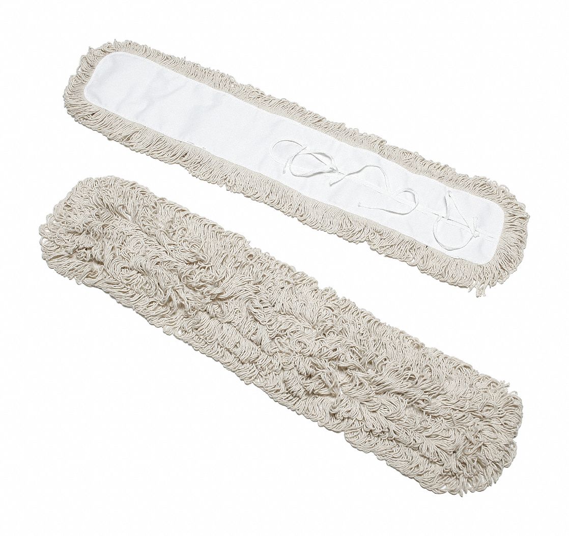 ABILITY ONE, Tie On, Cotton, Dust Mop - 5LG84|7920-00-998-2484 - Grainger