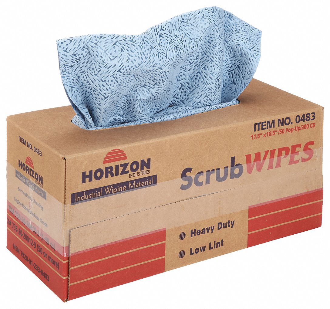 DISPOSABLE WIPES,POLYPROPYLENE,PK6