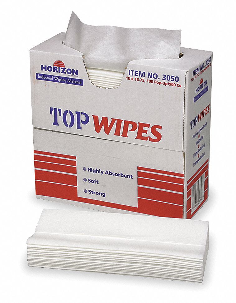 SKILCRAFT Dry Wipe, Ability One, 10 in x 16 3/4 in, Number of Sheets