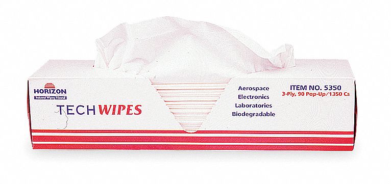Cleaning Wipes Dispenser Box White PK3
