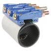 Full-Gasket Repair Clamps with Tap for Tube & Pipe