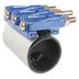 Full-Gasket Repair Clamps with Tap for Tube & Pipe