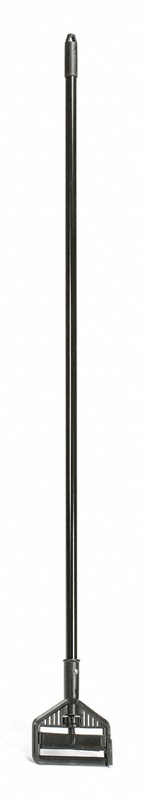 WET MOP HANDLE,60 IN L,BLACK