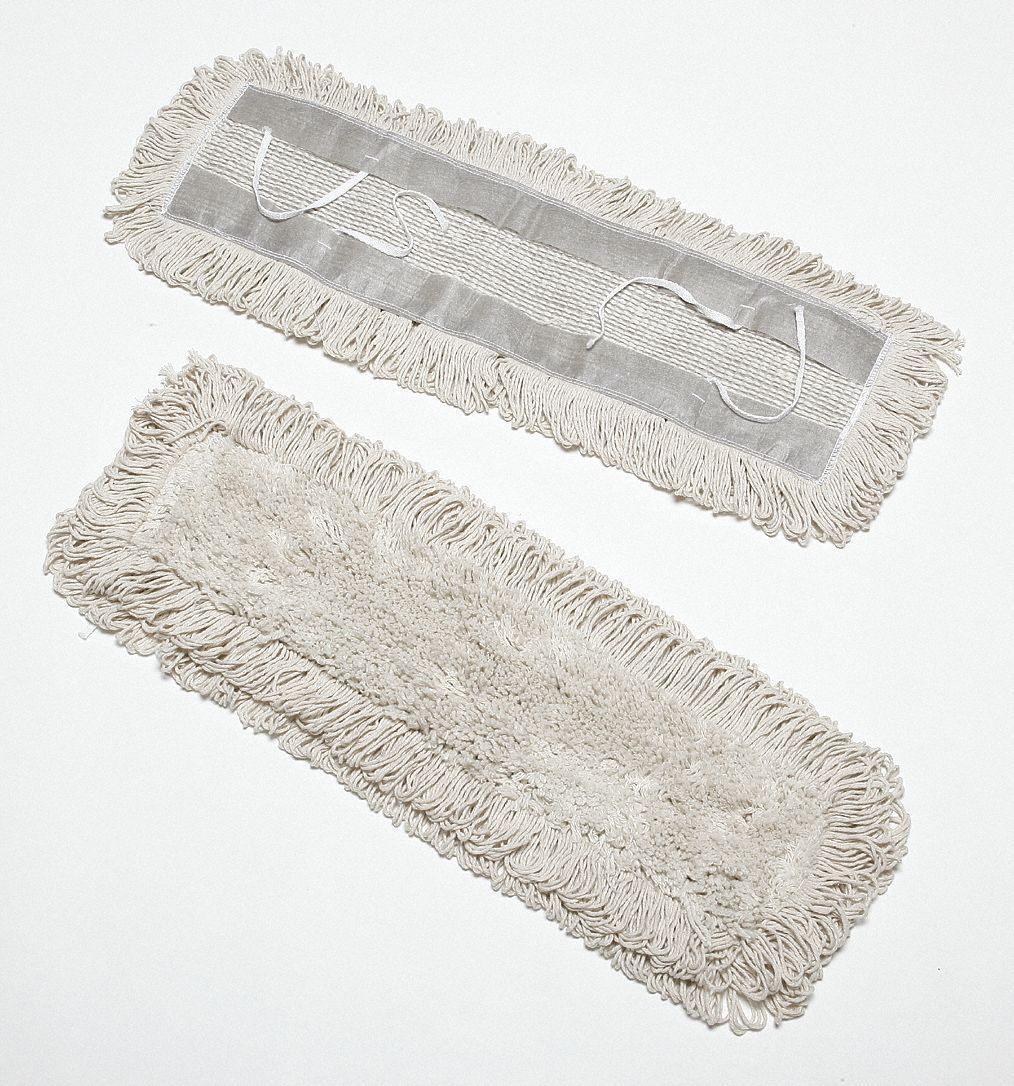 DUST MOP,NATURAL,COTTON