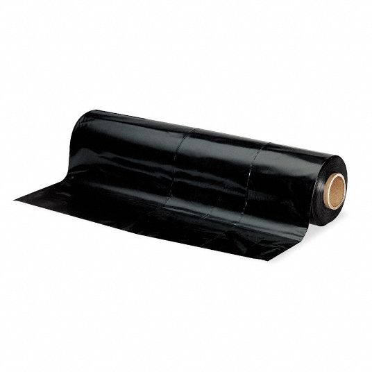 Amscan Jet Black Plastic Table Roll 100ft