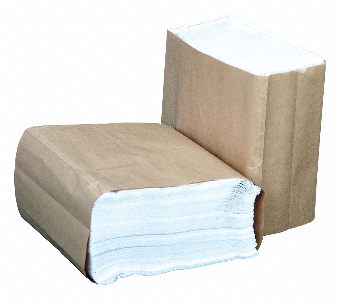 ABILITY ONE 1/4 Fold Dispenser Napkin, Plain White Folded Size, 6000 PK 5LH418540002767569