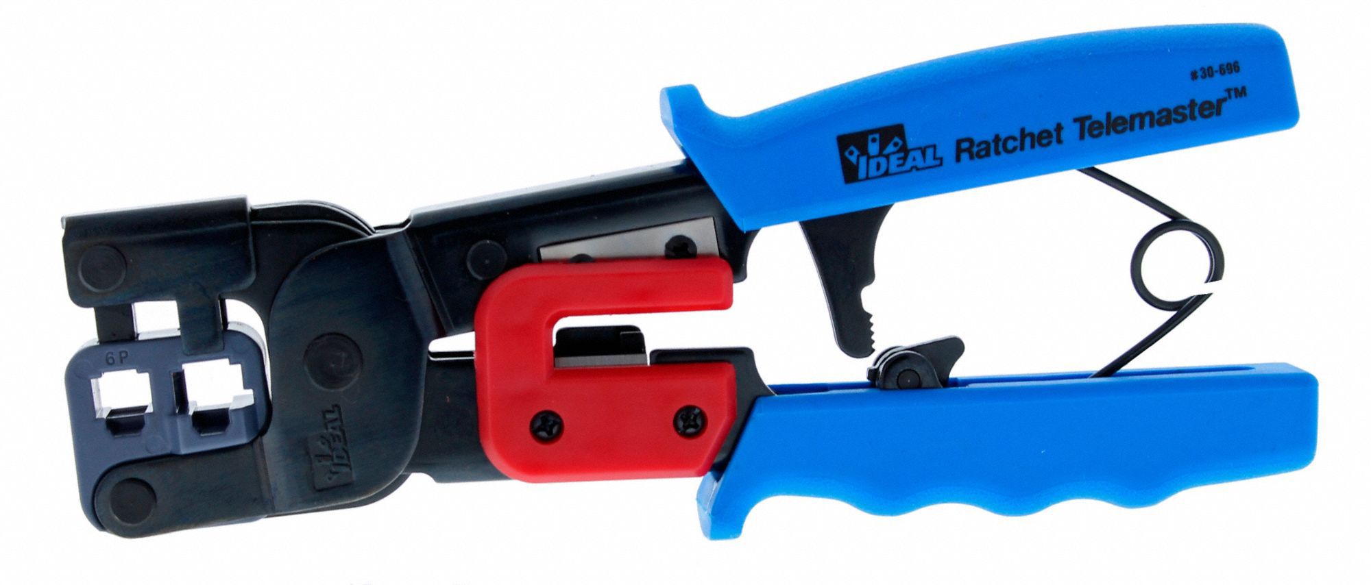 IDEAL 13 inL Ratchet Crimper, RJ11, RJ45 5LH8230696 Grainger