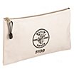 Canvas Flat Zippered Tool Bags image