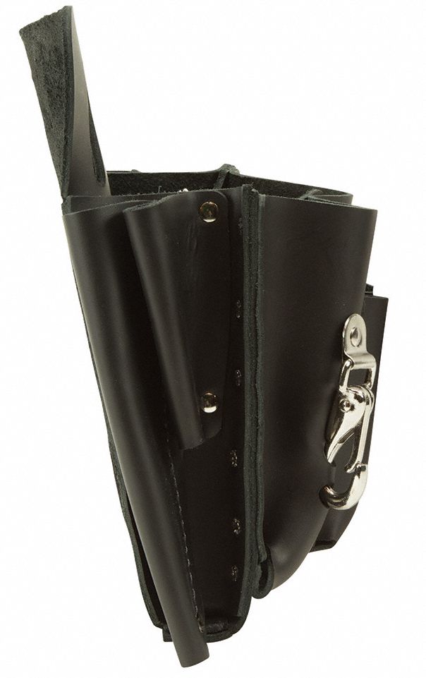 KLEIN TOOLS Tool Pouch 10 Pockets, Knife/Pliers/Screwdrivers, Belt Slot, For 2 in Max Belt Wd