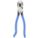 IRON WORKERS PLIER, FLAT, 9⅜ IN OVERALL L, 1⅝ IN JAW L, 1¼ IN JAW W, ⅝ IN JAW THICK