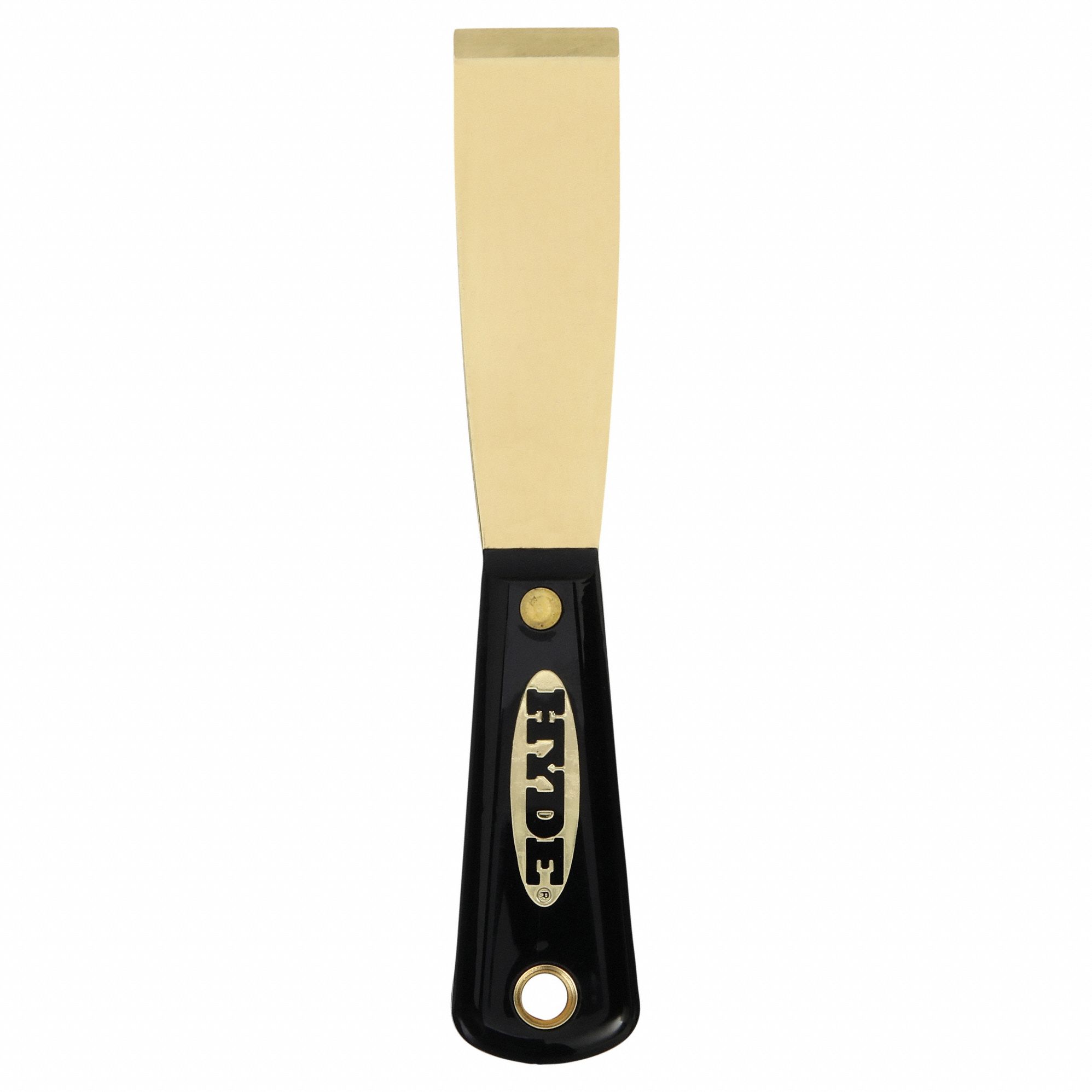 PUTTY KNIFE,STIFF,1-1/4IN,BRASS