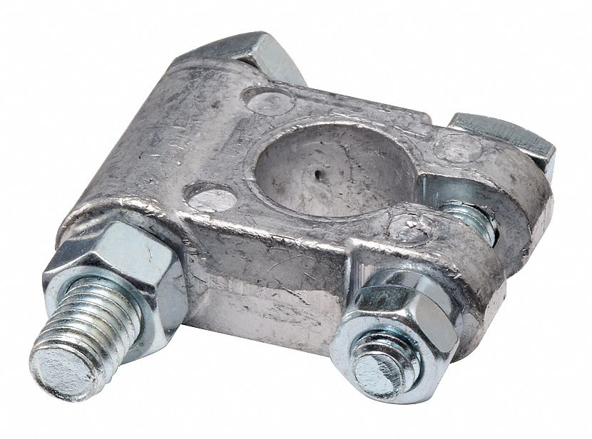 QUICKCABLE Battery Terminal Military, Bolt, Negative, Lead, 2 in