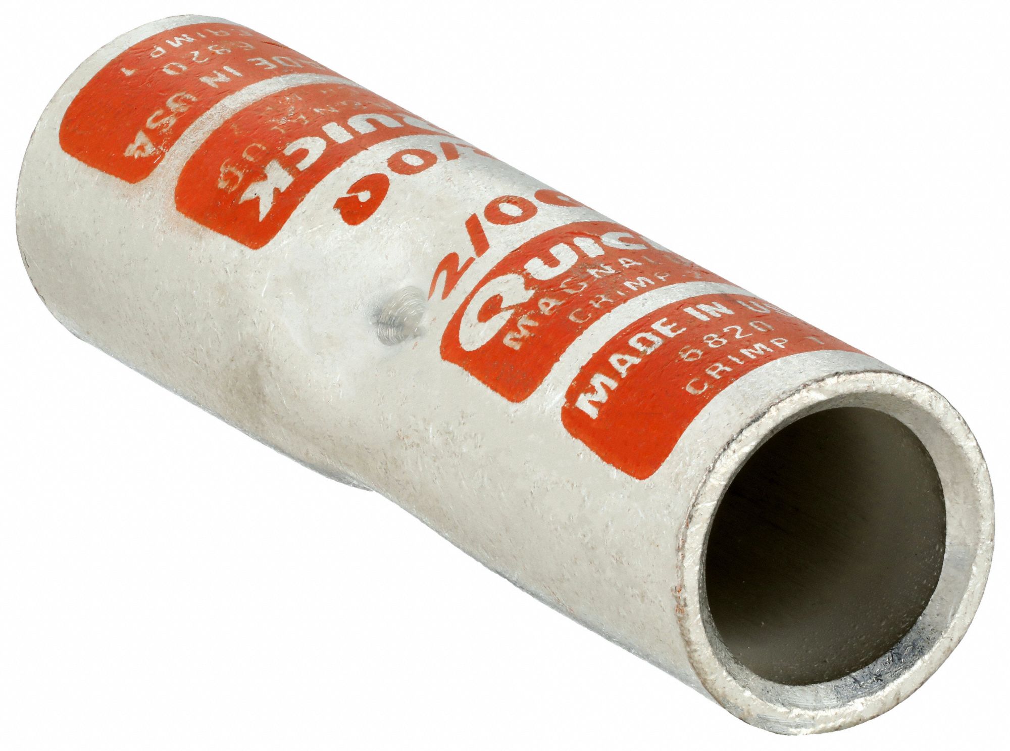 Wire Connector: 2/0 AWG, Orange, Splice Connection, Copper Contact